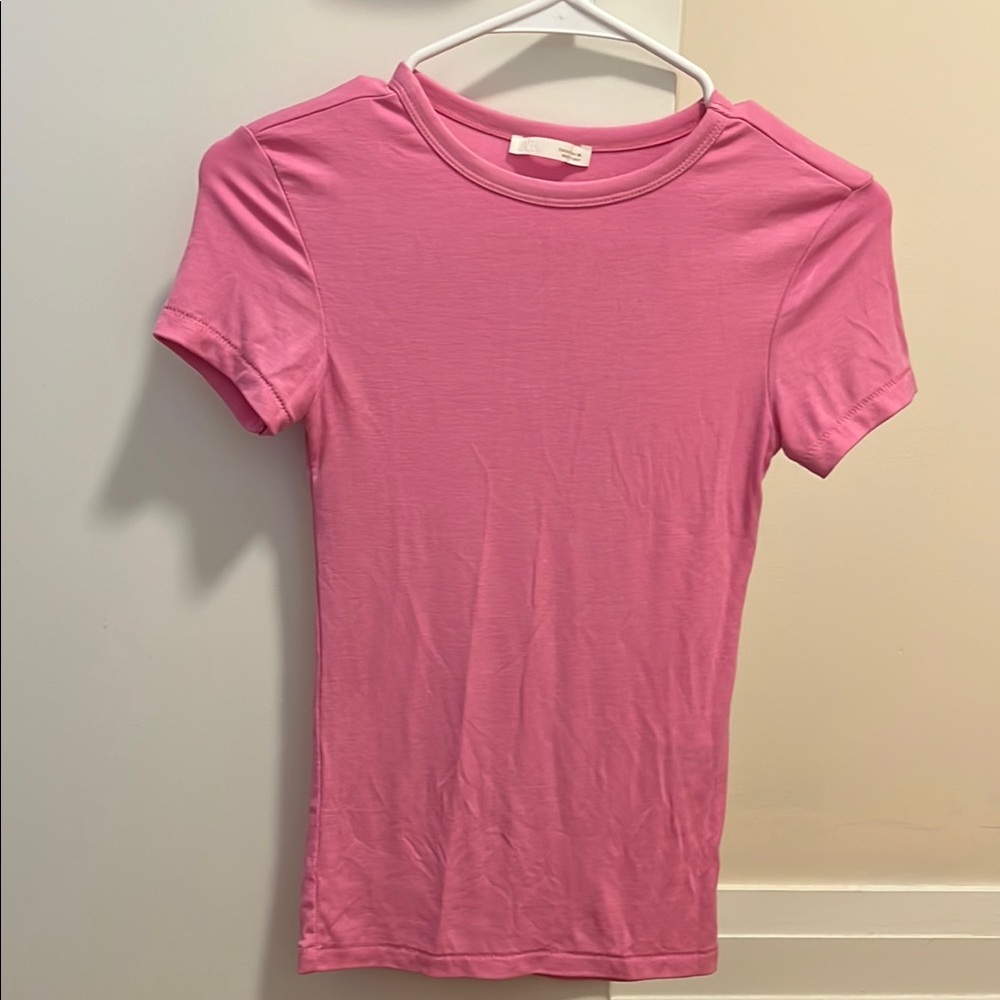 Zara Pink Short Sleeve Tee